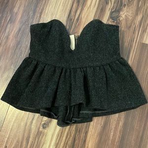 Stone cold fox bustier top